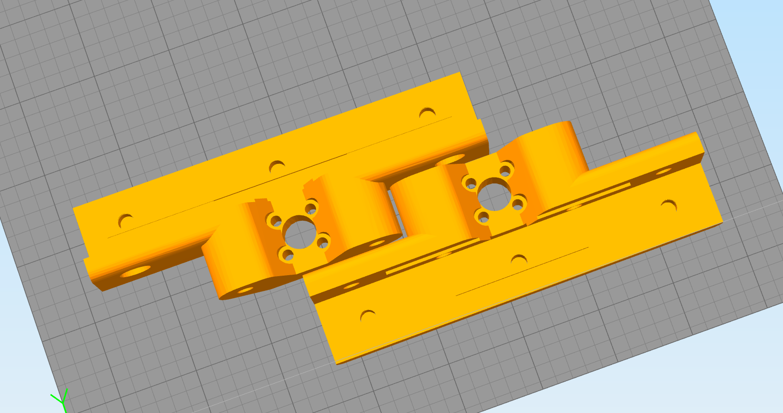 BLV Cube Reinforced Bed Holder by 3DPrintBeginner Download free STL