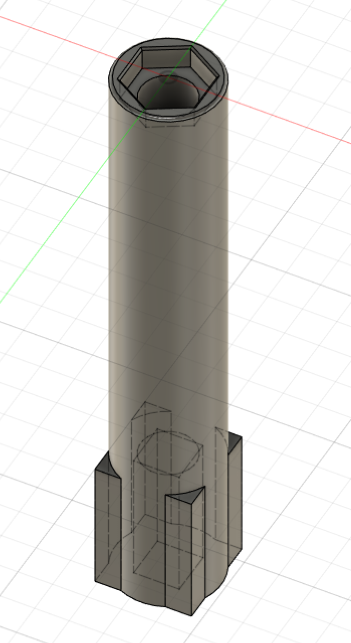 M6 hollow fastener for toilet seats (Fusion360 File included) by ...