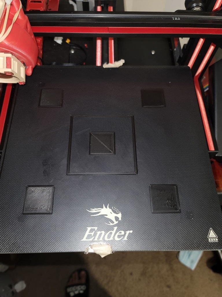 Miniatura 2 do modelo 3D Bed Leveling Test Print