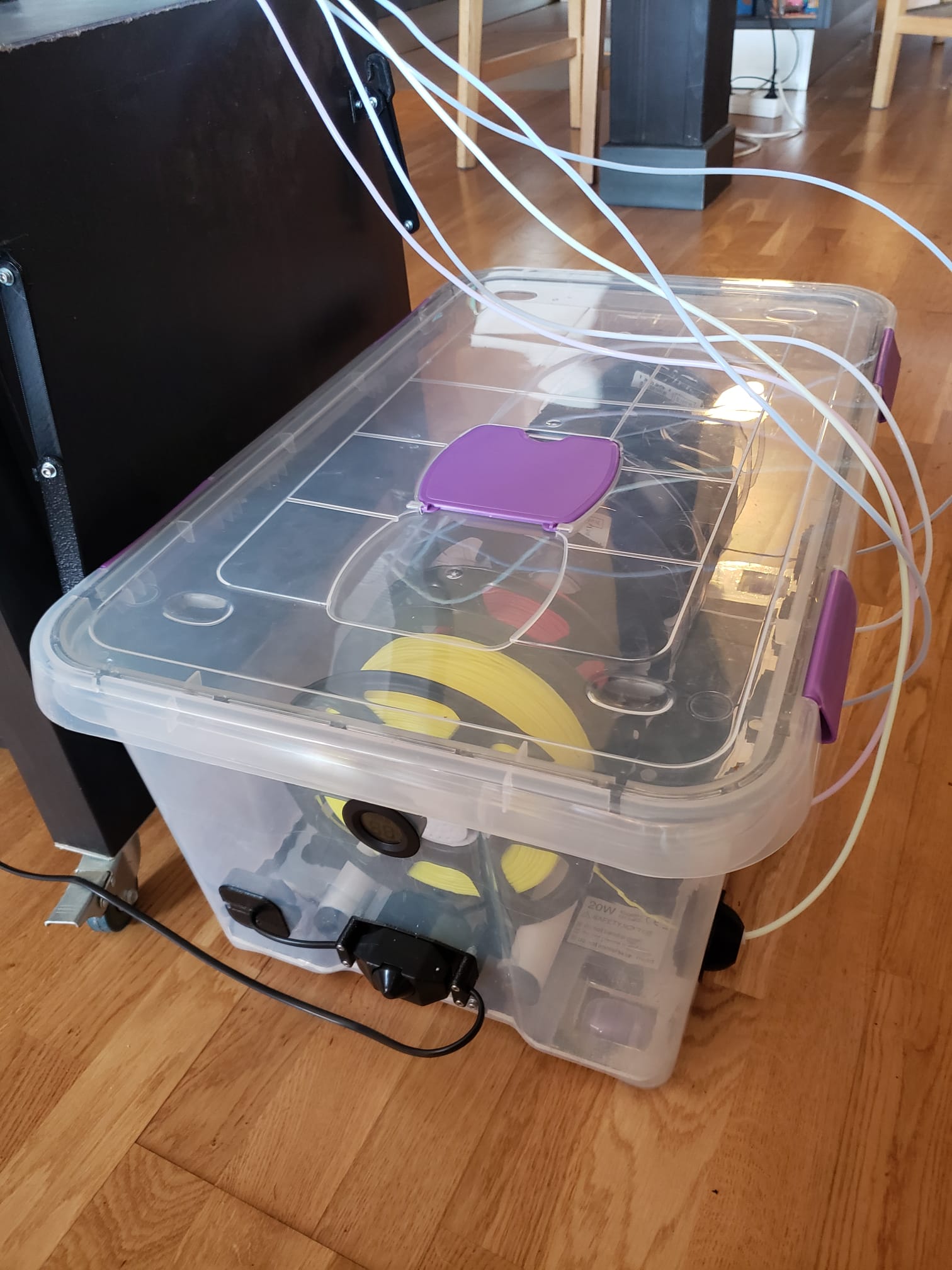 The ultimate MMU2 filament drybox