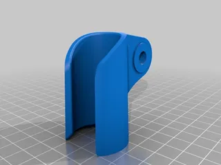 Renault Scenic 2 shelf trunk clip by Oleg - Thingiverse