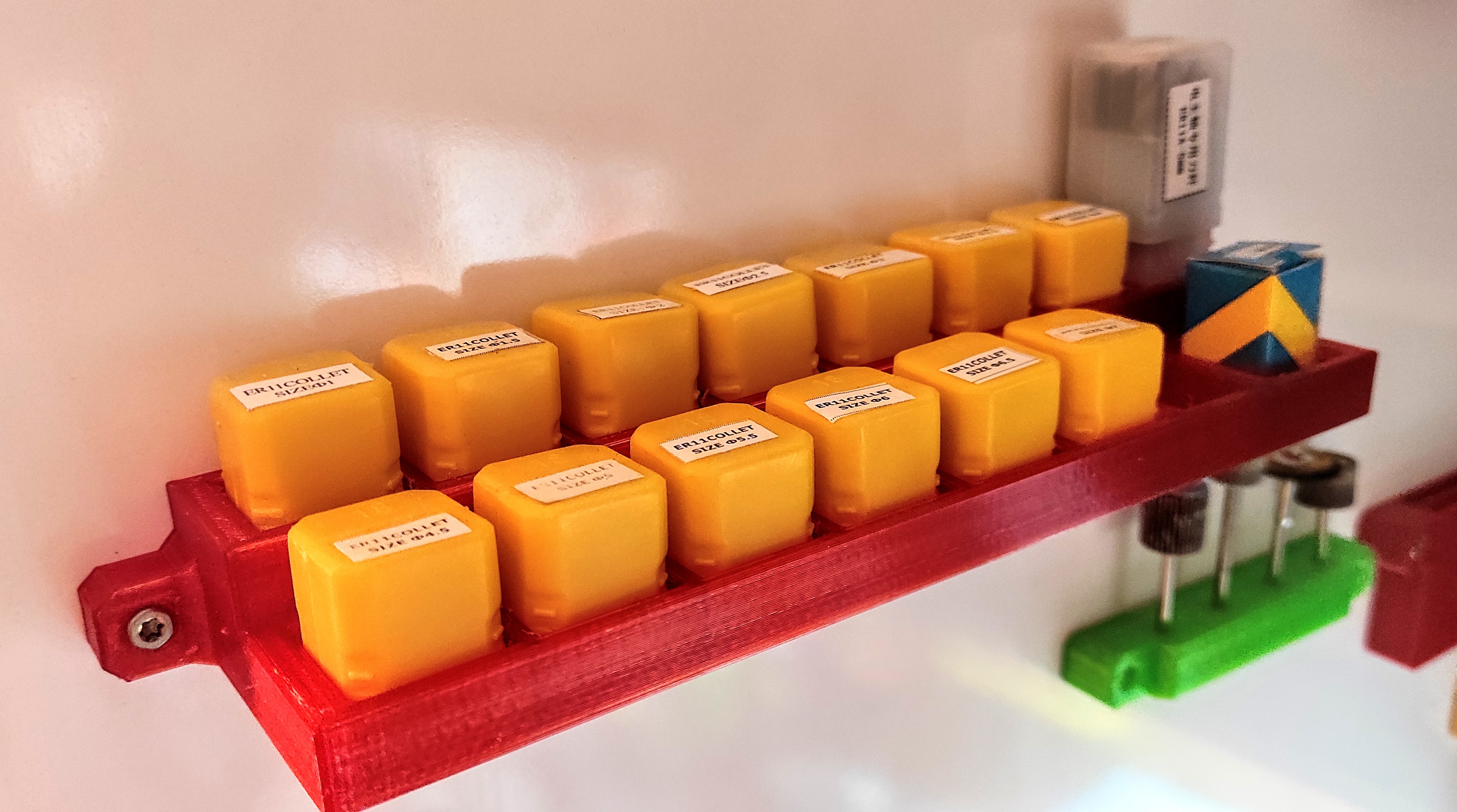 ER11 Collet Rack by Olafelch Download free STL model