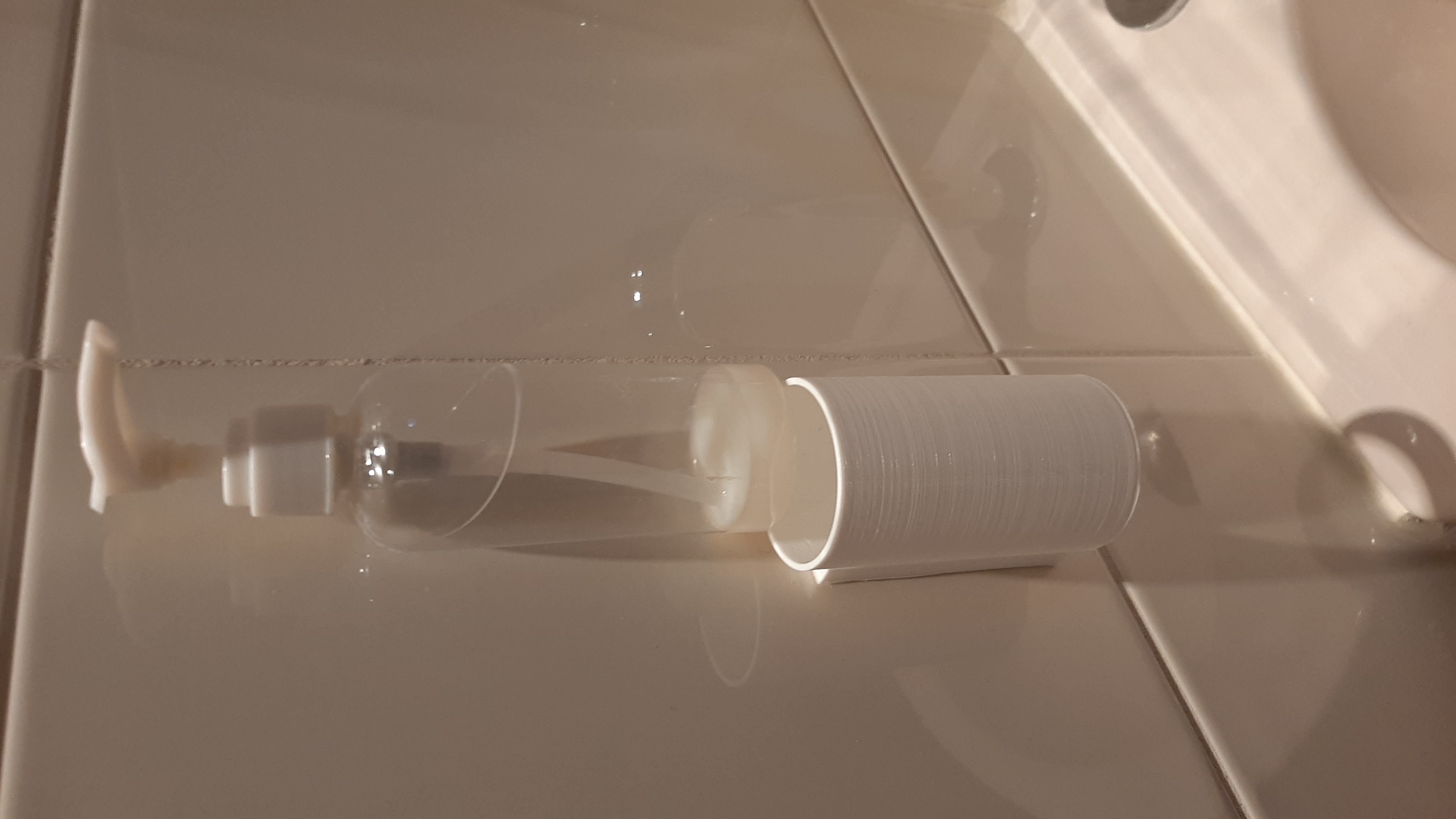 Liquid soap dispenser holder