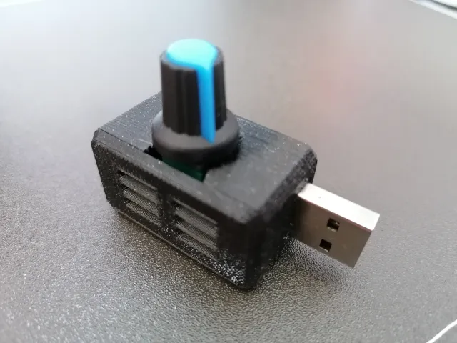 A small case for a 5V USB controller
