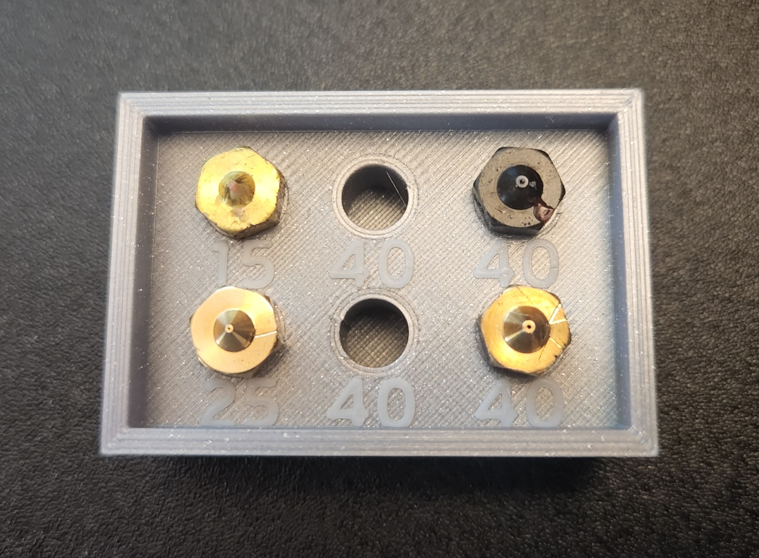 Nozzle Organizer Box