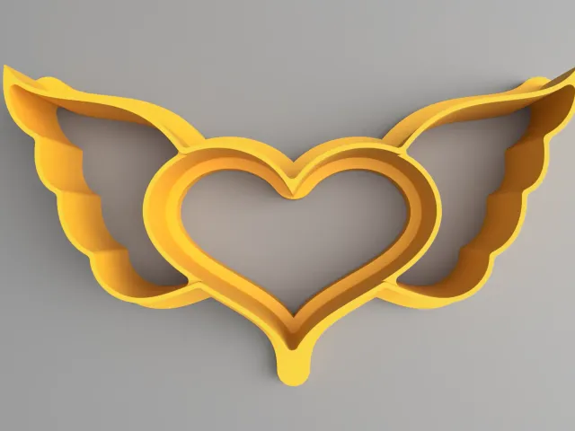 Cookie Cutter Heart (1x1)