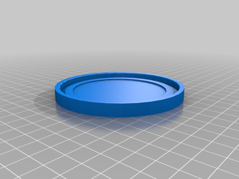Shower Steamer Press 3" x 2" Disc by Kare423 Download free STL model