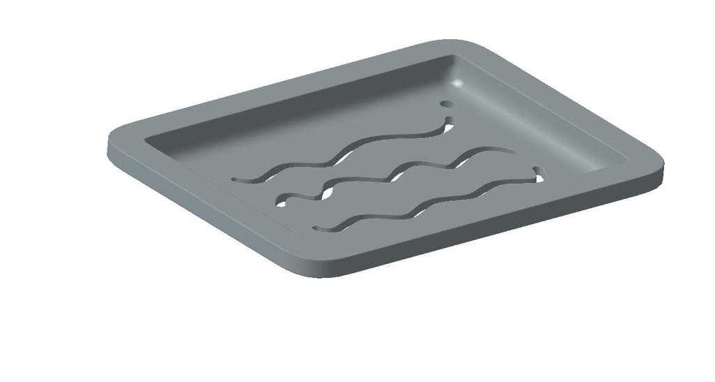 2 Piece Soap Dish by Kare423 Download free STL model