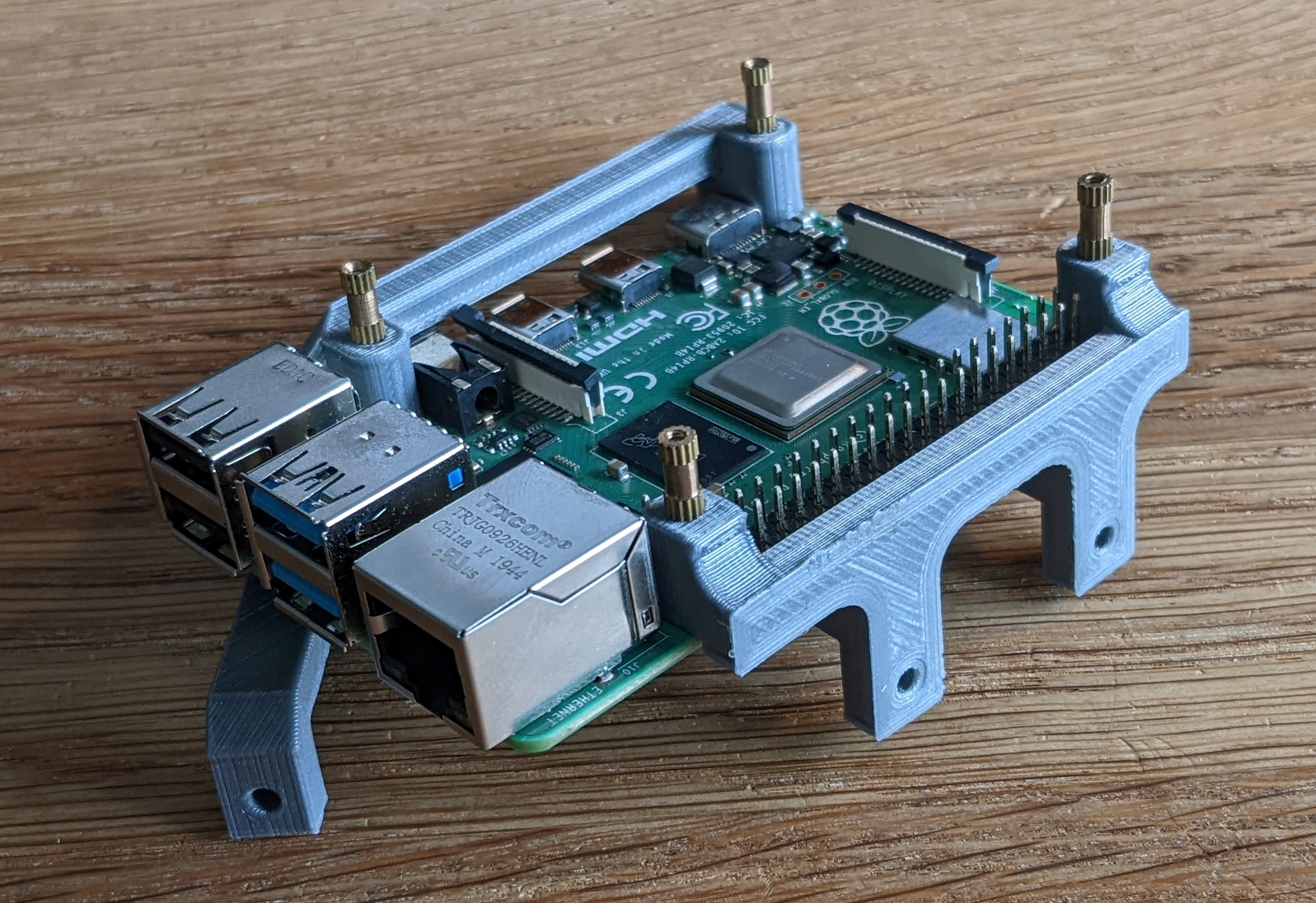 Raspberry Pi Mount for Stair Climbing Rover