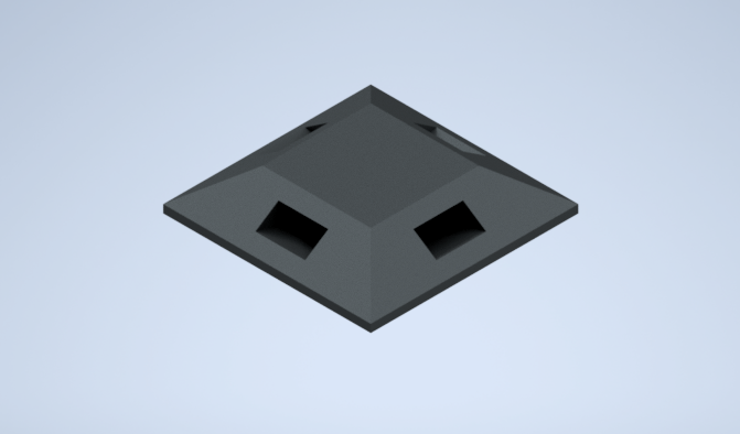 Miniatura 2 do modelo 3D Cable Tie Mount