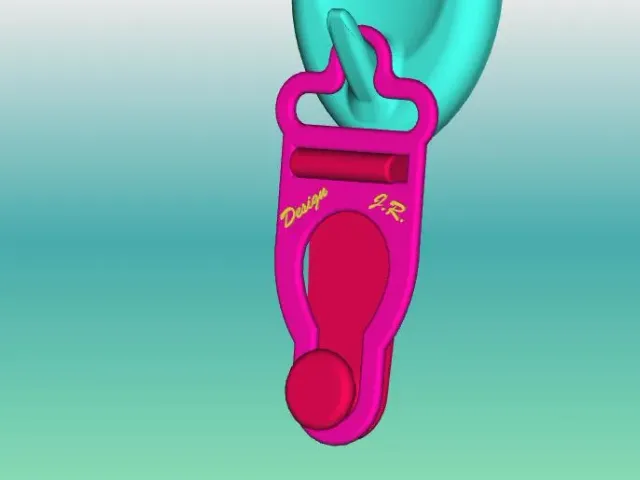 Sexy Handtuch-Öse "Strumfhalter"