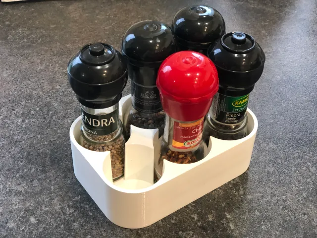Spices Grinder organizer - 6 pack