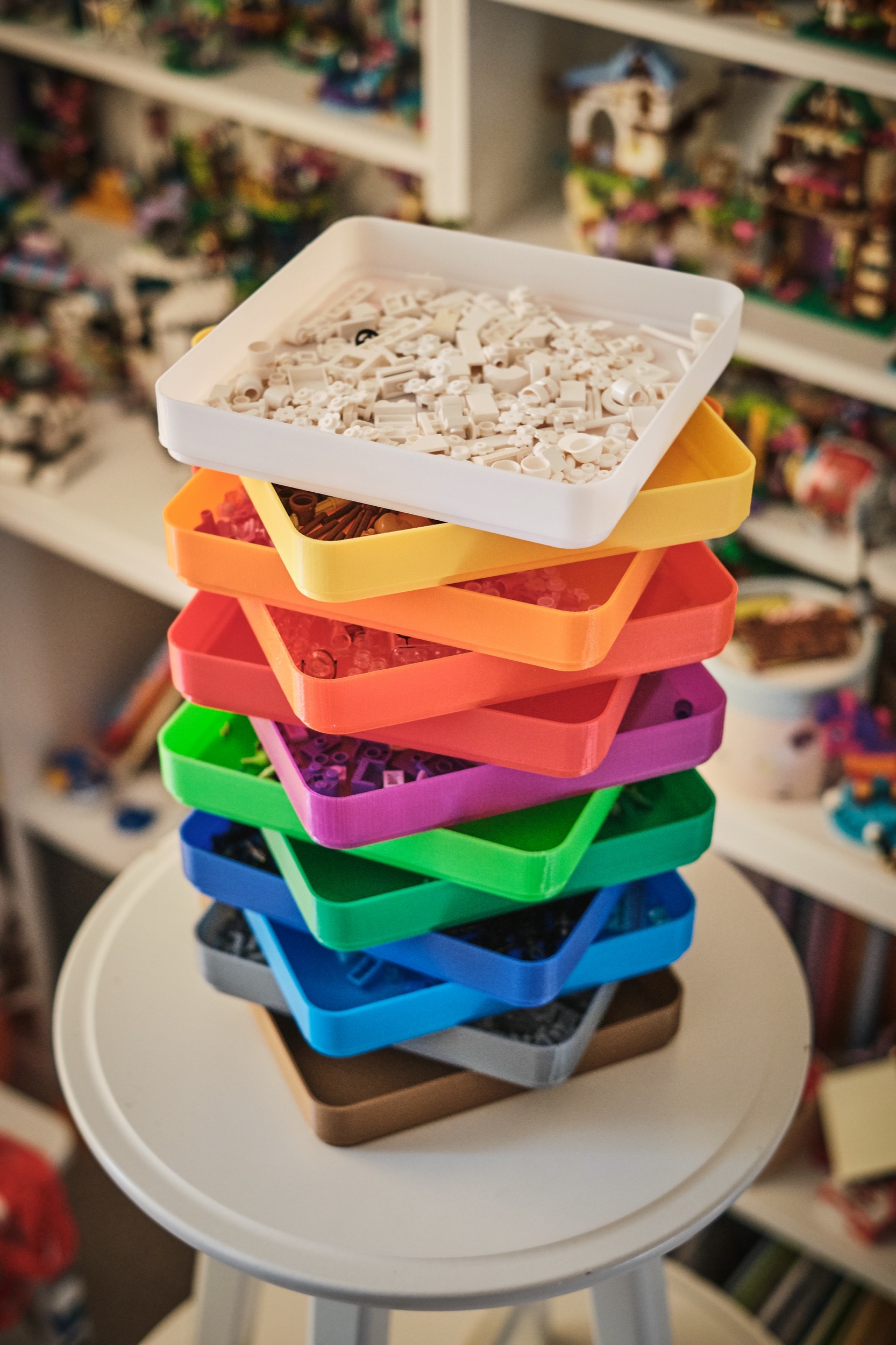 Miniatura 6 do modelo 3D Lego Sorting Trays