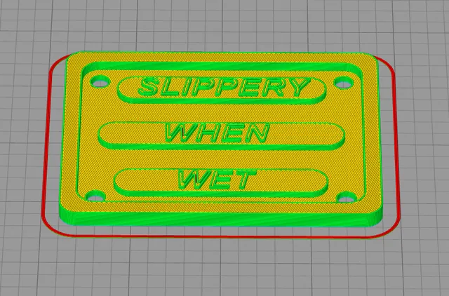SLIPPERY WHEN WET Soap Dish