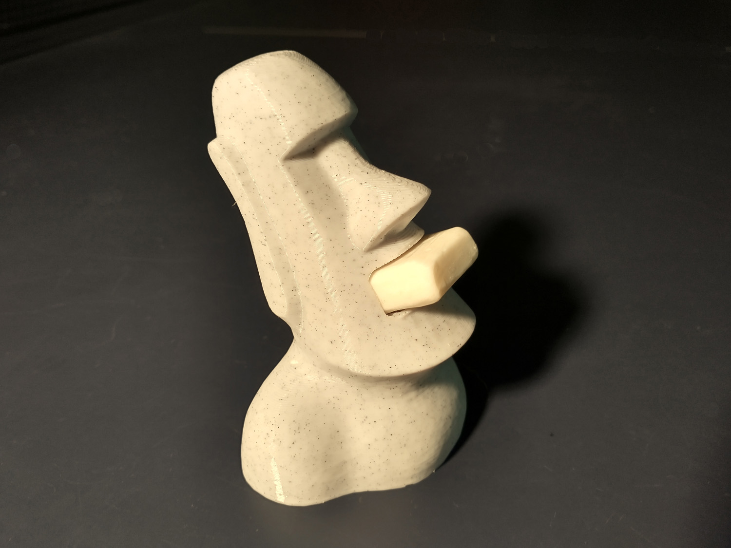 Moai Soap Holder