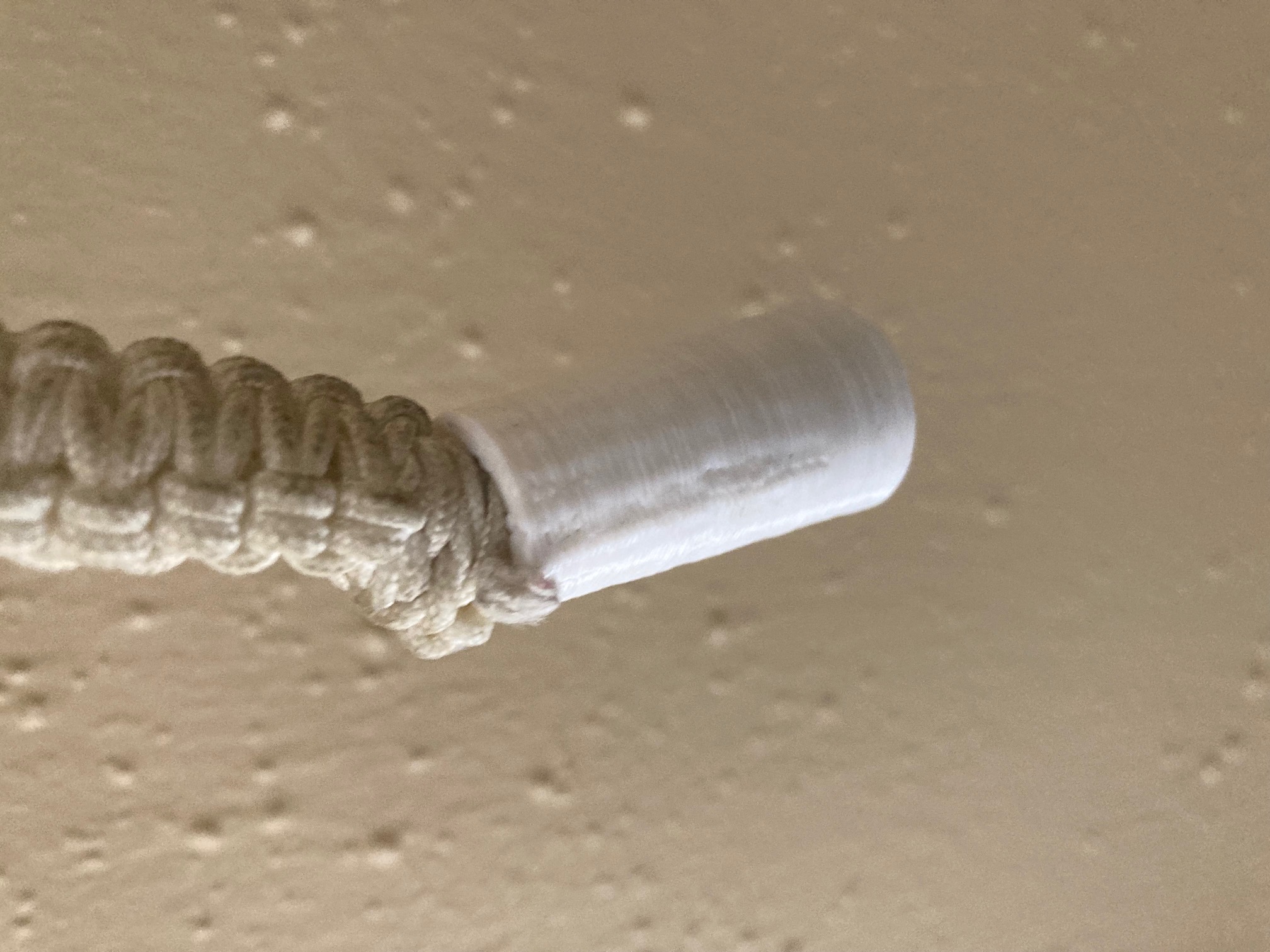 Pull cord tassel end for blind or shade
