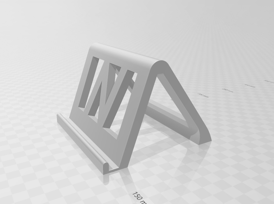 IPad Holder 70° EASY PRINT by Rafael Svoboda Download free STL