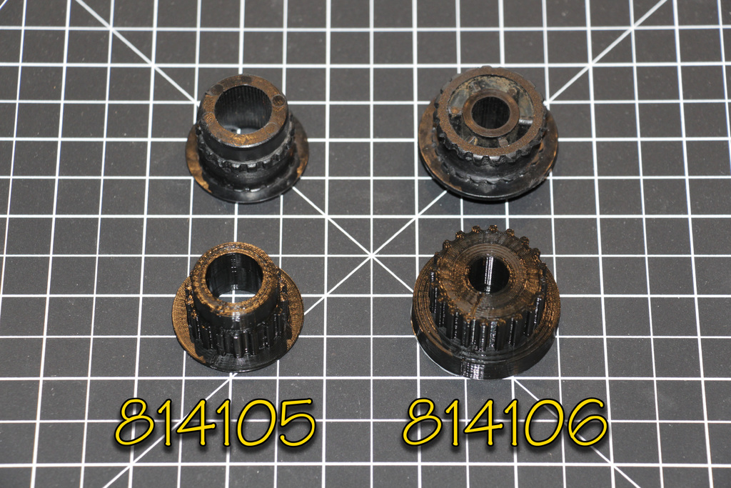 Pulley set for Sears Craftsman 4" Belt Sander Model 113226423 (And