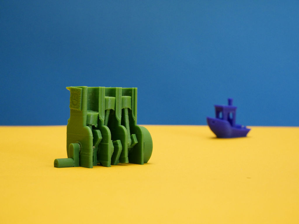 Miniatura 3 do modelo 3D Print in Place Engine Benchmark - The Bengine