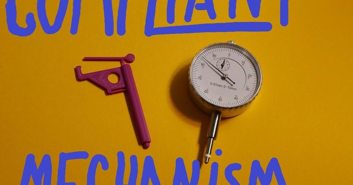 Print in Place DialIndicator! For easy Bed leveling! by SunShine