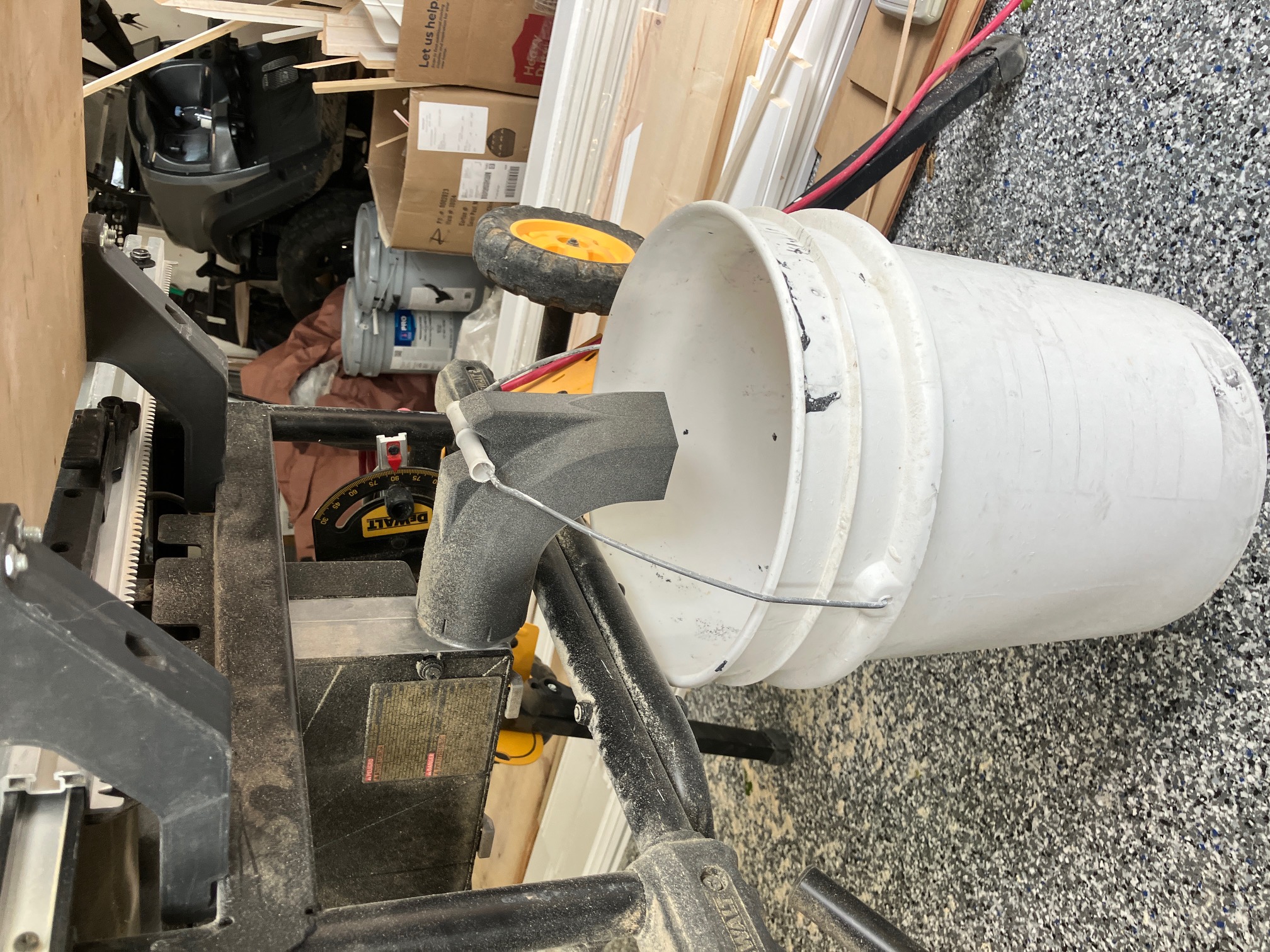 Dewalt Table Saw Model 7491 Dust Port 90