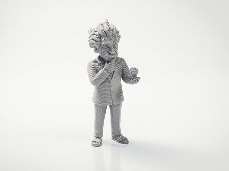 Albert Einstein Figurine Historical Figure 3D Printable