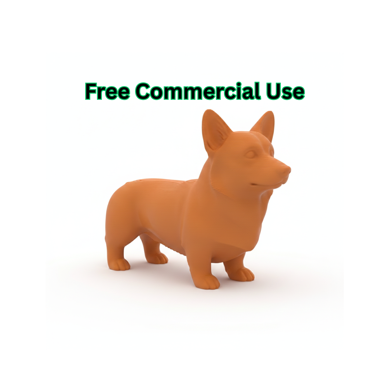 Pembroke Welsh Corgi Figurine