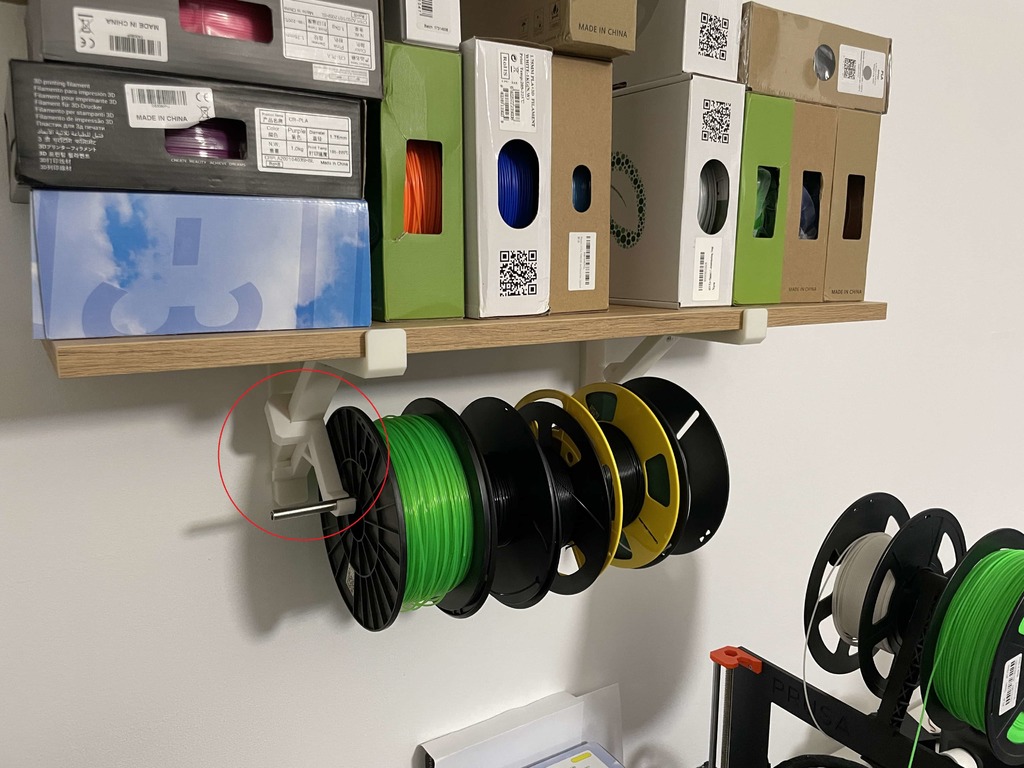 HEAVY DUTY SHELF - 235x20mm - SPOOL HOLDER ADDON by WikiZell | Download ...