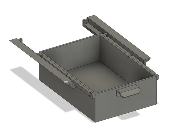 Drawer - Generic and Simple Undertable Drawer