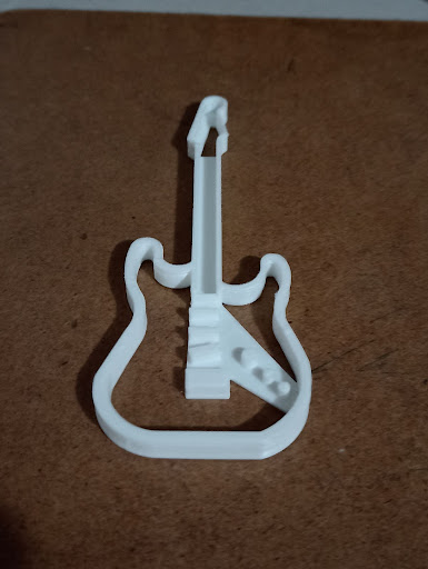 Strat Guitar Cookie Cutter