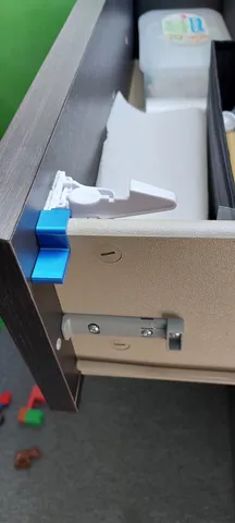 Drawer finger protection (IKEA Malm)