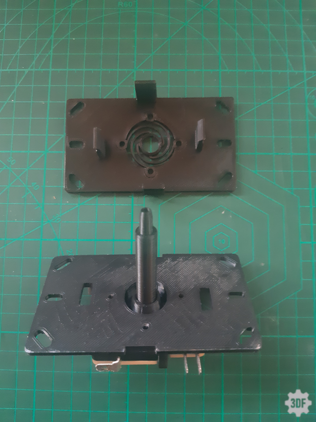 Arcade Joystick Mechanism - 3D printed - STL version by 3DFreeman ...