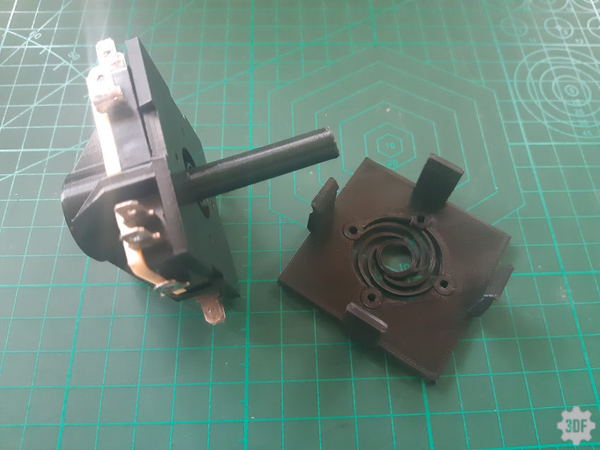 Arcade Joystick Mechanism - 3D printed - STL version by 3DFreeman ...