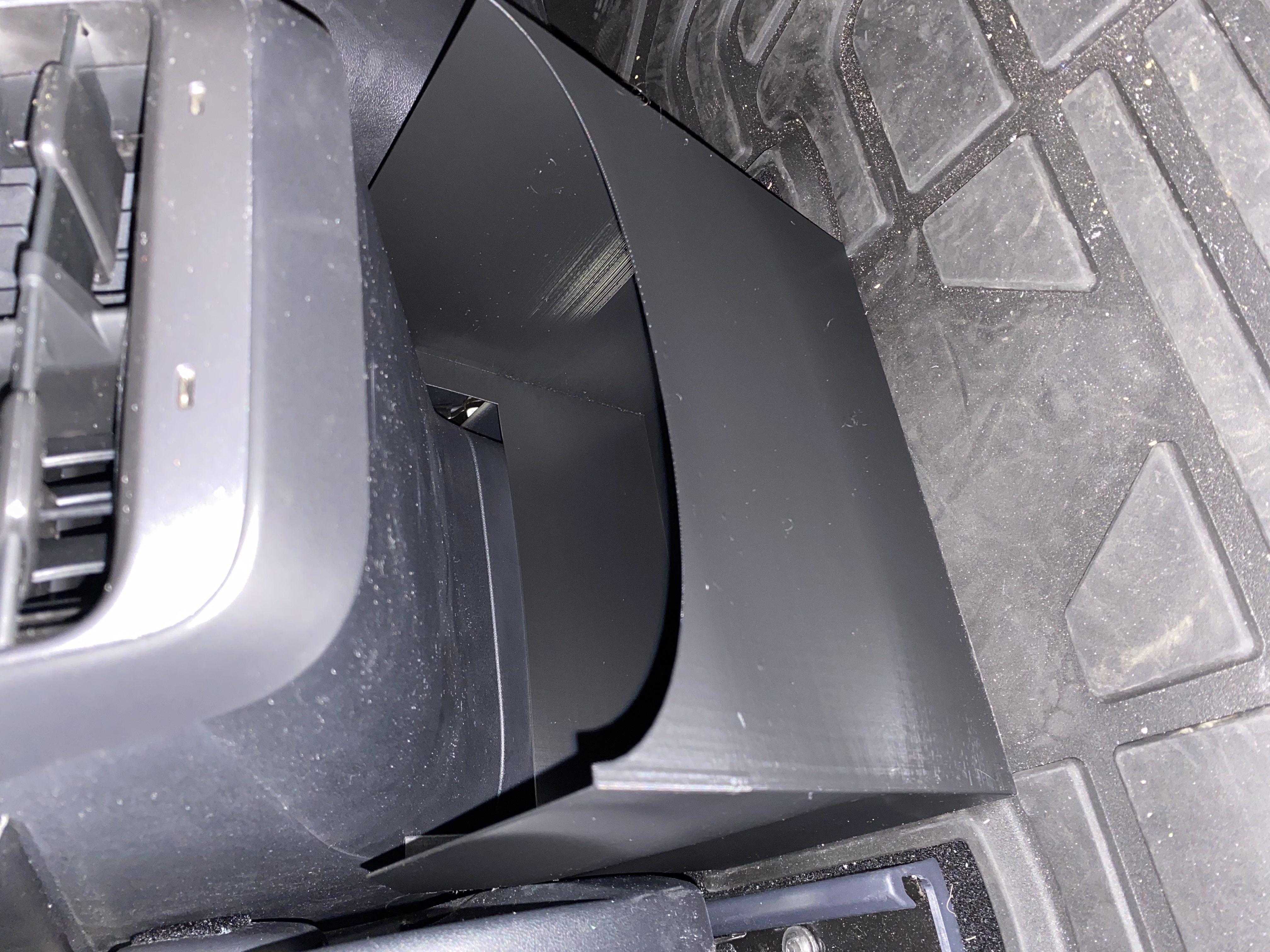 Tesla Model 3 trash bin