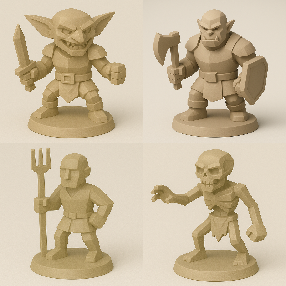 Simple DnD figures