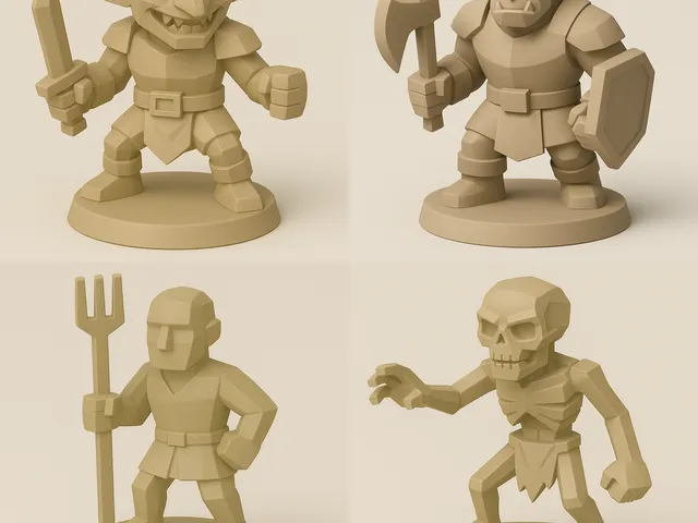 Simple DnD figures