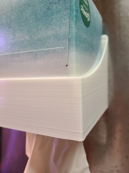 Magnetic Tissue Box Wall Hanger Remix (Dual size box capable)