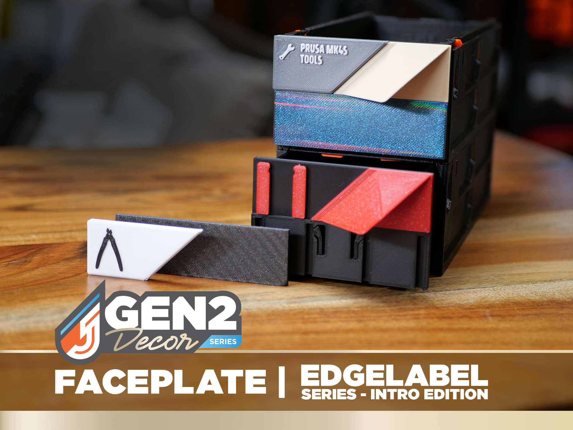 GEN2 Decor - Faceplates - EdgeLabel Series - Intro Edition
