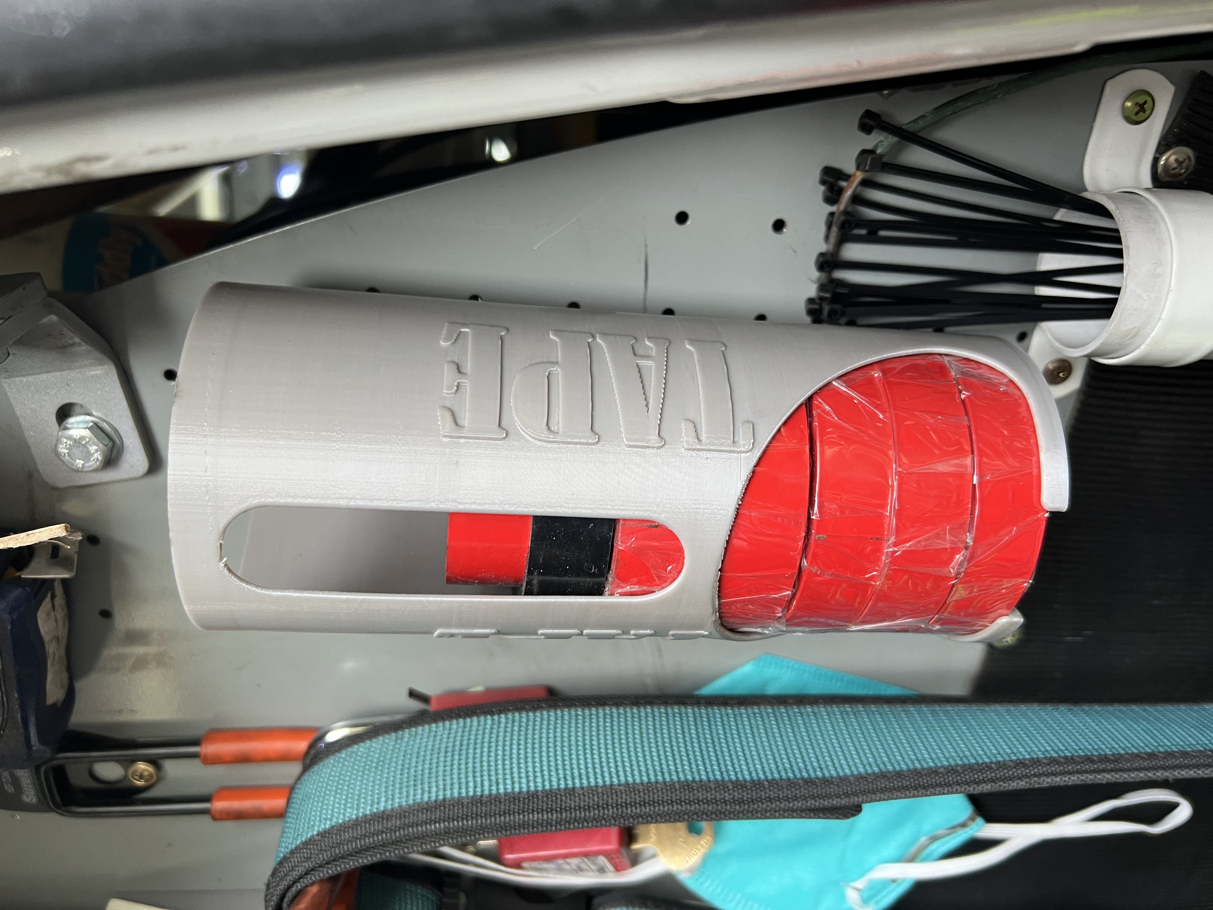 Electrical tape holder