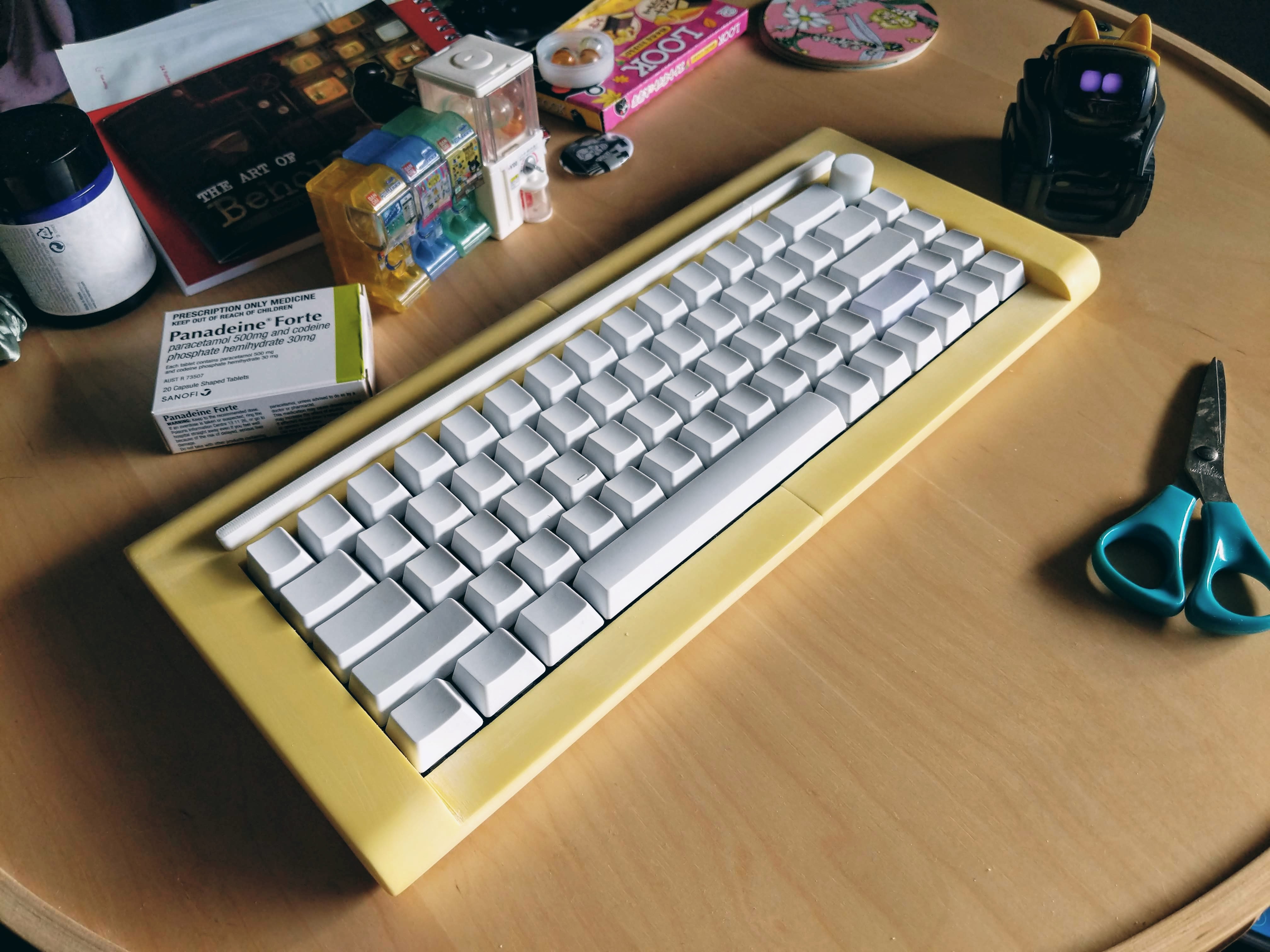 Fake Kishsaver 3d Printed Mechanical Keyboard