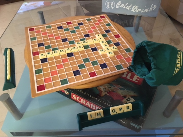 grid for Scrabble Board