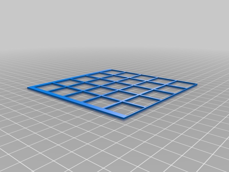 grid for Scrabble Board by rubenzilzer | Download free STL model ...