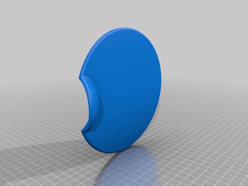 Ford focus 2009 fuel tank door by rubenzilzer Download free STL model