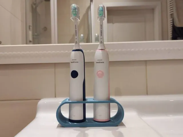 Philips Sonicare tooth brush dual holder