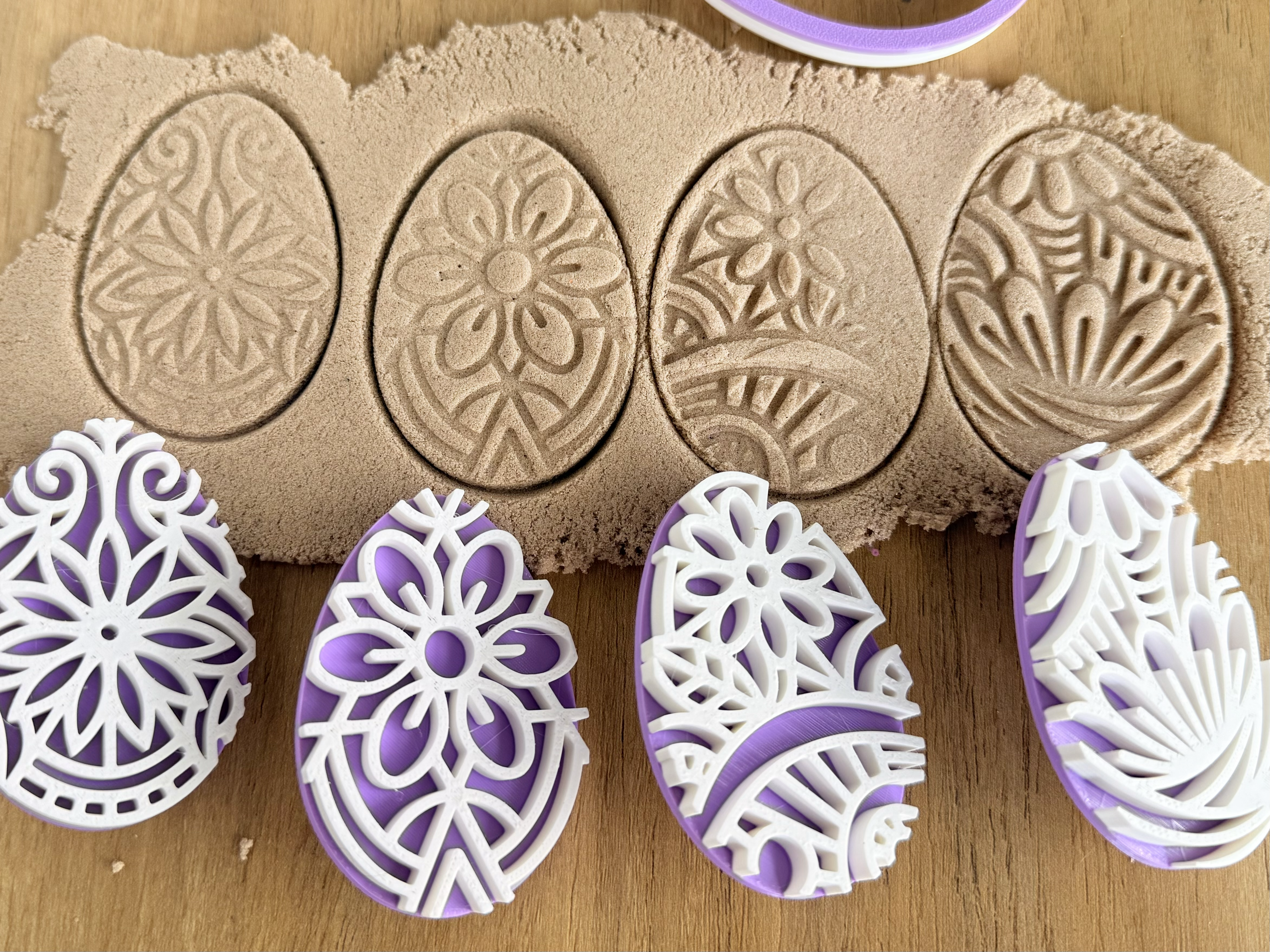 Decorative Easter Egg Cookie Cutter