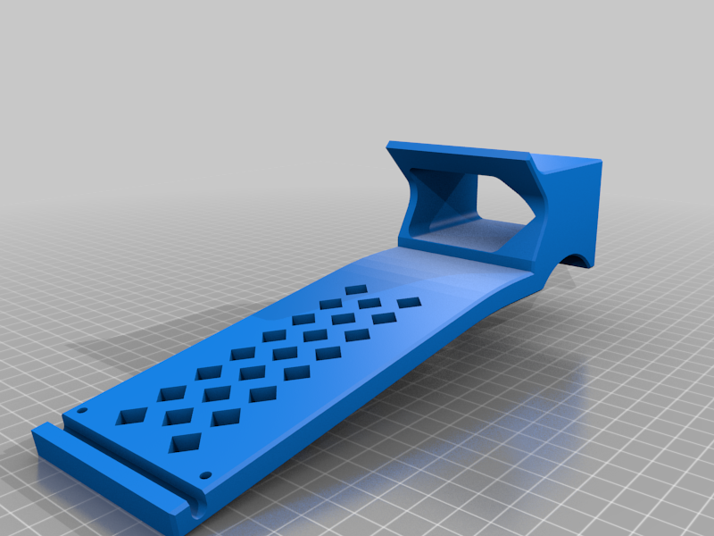 Frsky Taranis Q x7 standup bellyrest sim part