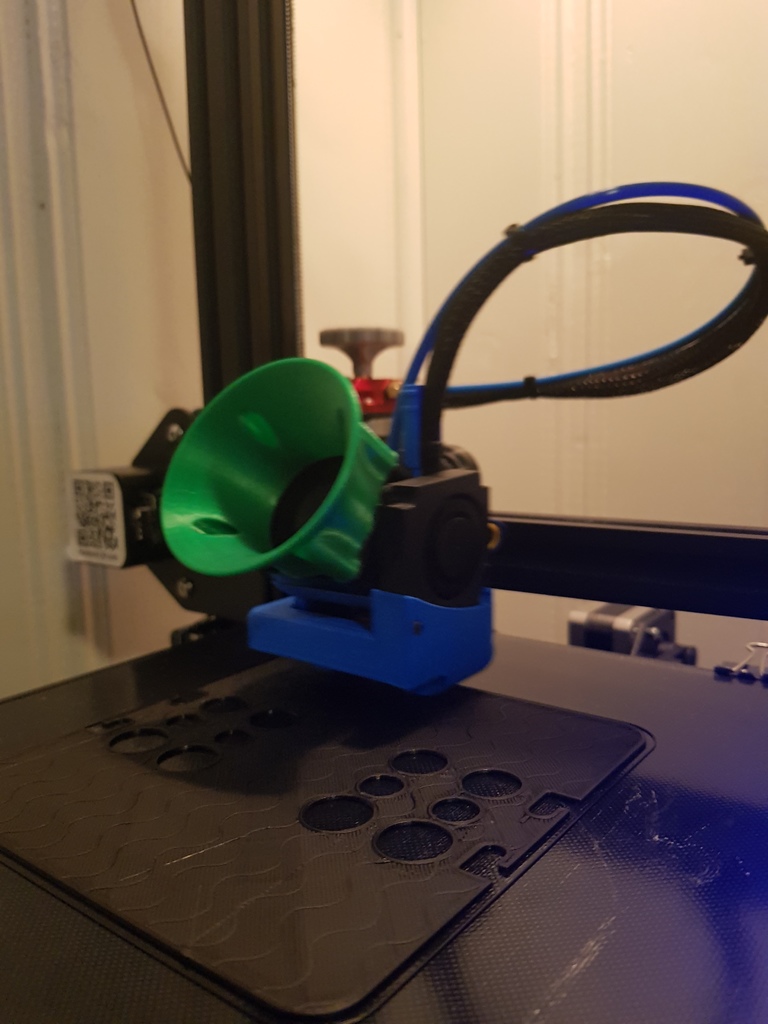 Velocity stack for 40mm fan by Jarnis Download free STL model