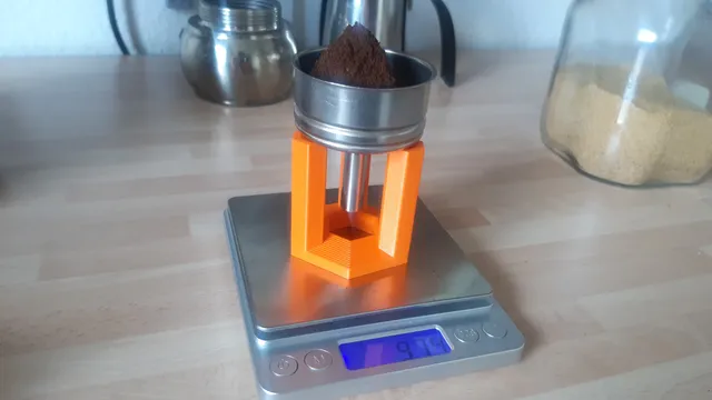 Parametric Mokka Pot Stand