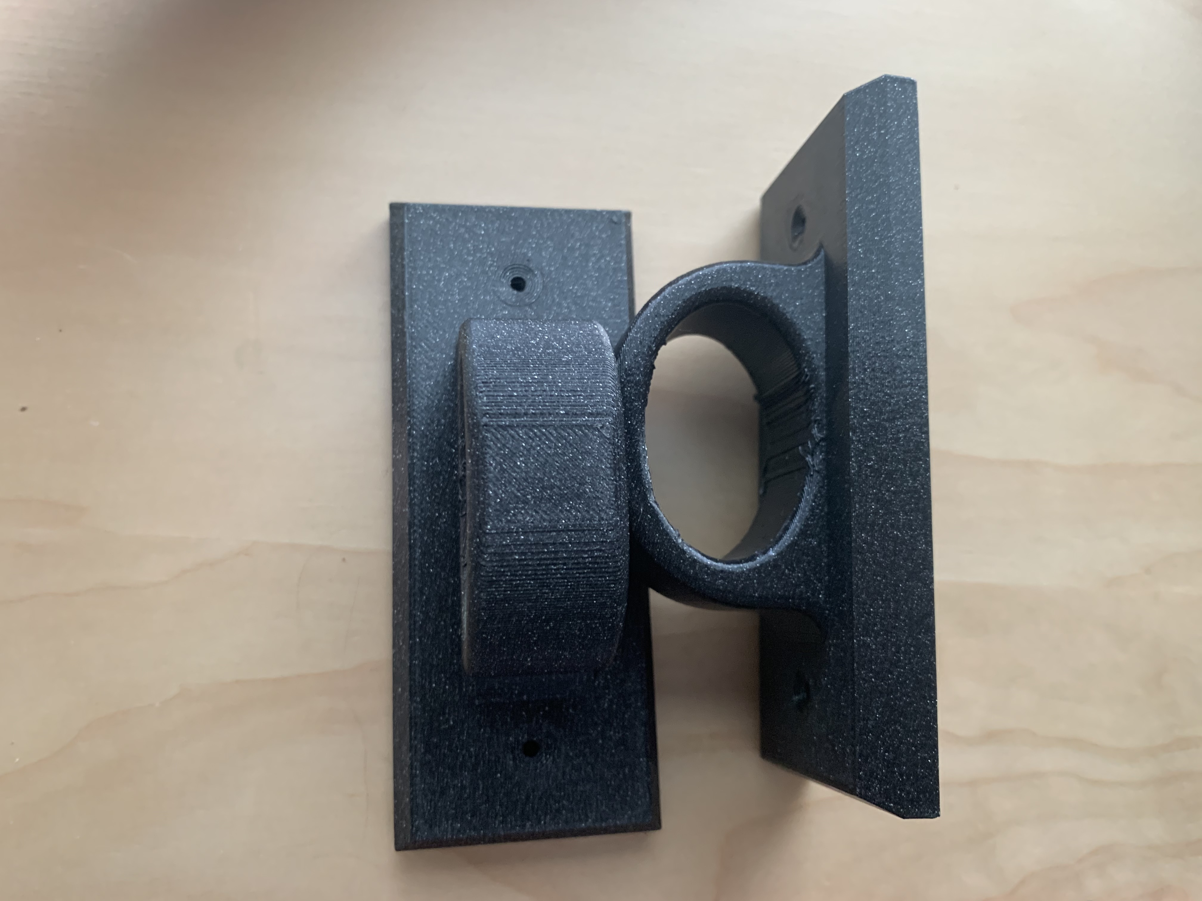 Bungee Cable Wall Hook / Loop by BathtubJoe Download free STL model