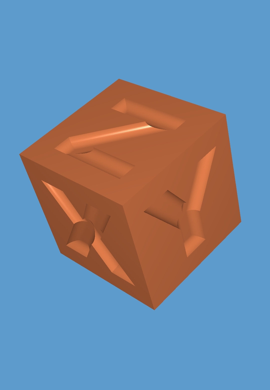 Cubo de calibración de 15x15x15